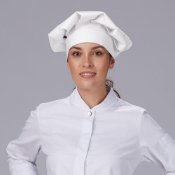 Gorro Gran Chef Blanco Con Velcro | Union Workwear