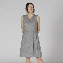 Vestido Tablas Mujer Cheviot | Union Workwear