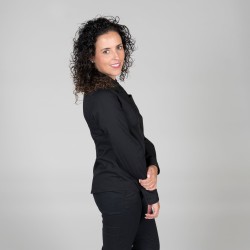 Blusa Mujer Boton Oculto M/L | Union Workwear