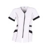 Blusa Mujer "Viena" M/C Blanca | Union Workwear