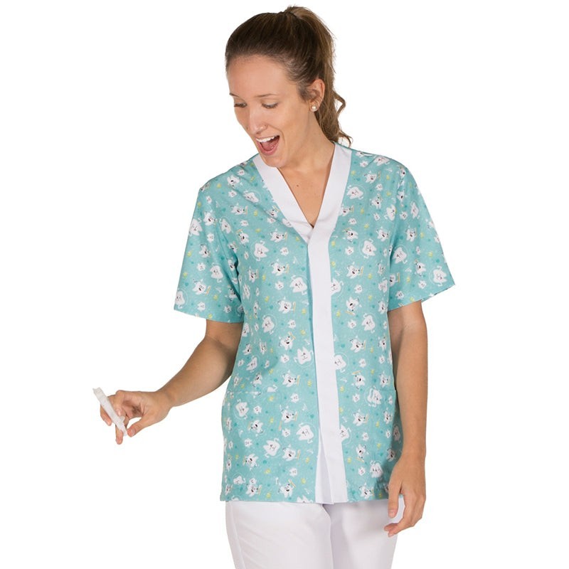 Blusa Unisex Abierta Dientes | Union Workwear