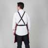 Delantal Con Peto Gourmet Estampado 92X75 Cm | Union Workwear