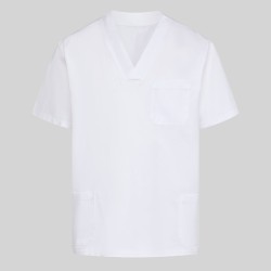 Conjunto Unisex Blusa Cuello Pico /Pantalon Goma Entera | Union Workwear