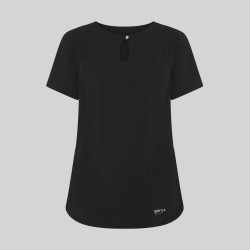 Blusa Mujer Escote Lagrima M/C Maria | Union Workwear