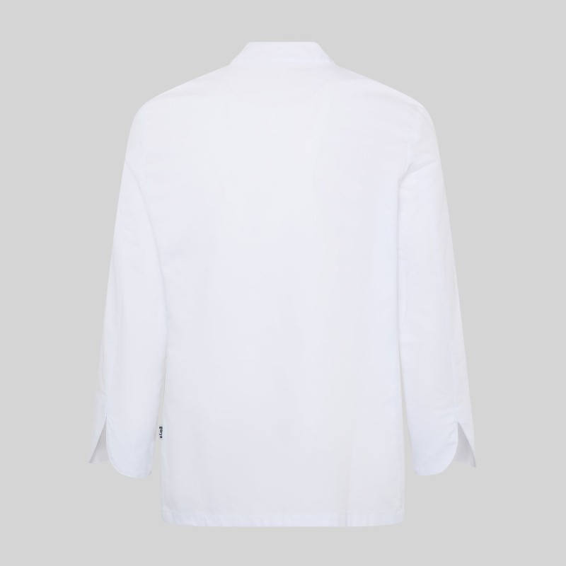 Chaqueta Cocina Unisex Boton Forrado M/L Blanca | Union Workwear