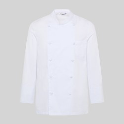 Chaqueta Cocina Unisex Boton Forrado M/L Blanca | Union Workwear