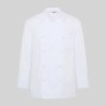 Chaqueta Cocina Unisex Boton Forrado M/L Blanca | Union Workwear