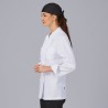Chaqueta Cocina Unisex Boton Forrado M/L Blanca | Union Workwear