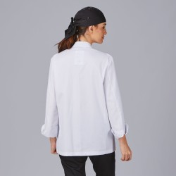 Chaqueta Cocina Unisex Boton Forrado M/L Blanca | Union Workwear