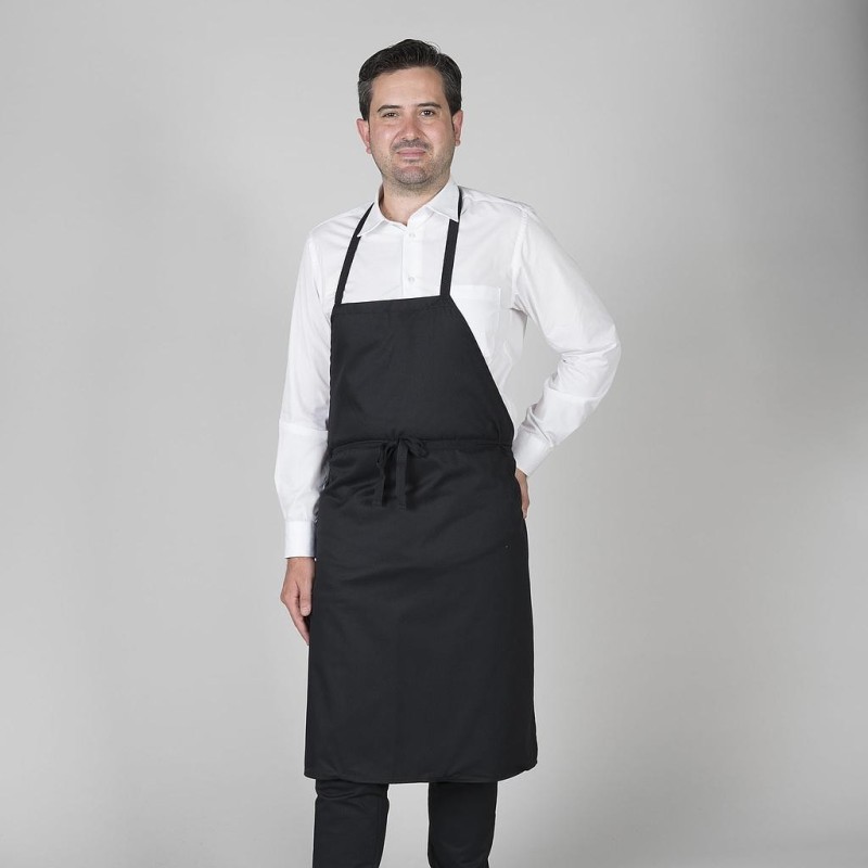 Delantal Peto Y Cintas De Algodon 90X75 Cm | Union Workwear