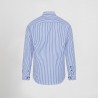Camisa Hombre Rayas Bicolor Slim Fit Alessandro | Union Workwear