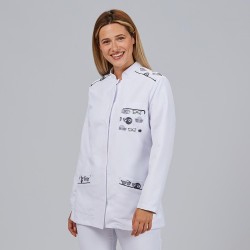 Blusa Mujer Cuello Mao M/L Candela | Union Workwear