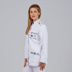 Blusa Mujer Cuello Mao M/L Candela | Union Workwear