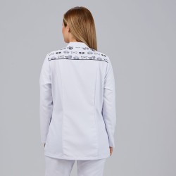 Blusa Mujer Cuello Mao M/L Candela | Union Workwear