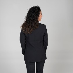 Blusa Mujer Cuello Mao M/Larga Combi | Union Workwear