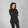 Blusa Mujer Cuello Mao M/Larga Combi | Union Workwear