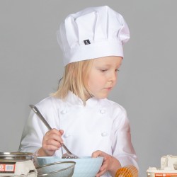 Gorro Gran Chef Infantil Blanco | Union Workwear