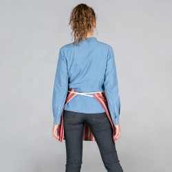 Delantal Sin Peto Loneta Rayas 45X68 Cm | Union Workwear