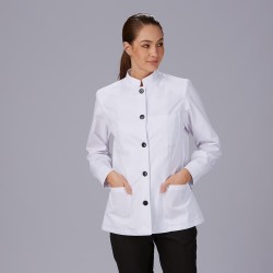 Blusa Mujer Cuello Mao M/Larga | Union Workwear