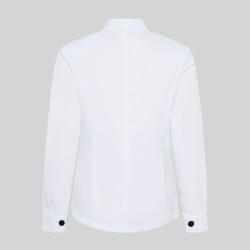 Blusa Mujer Cuello Mao M/Larga | Union Workwear