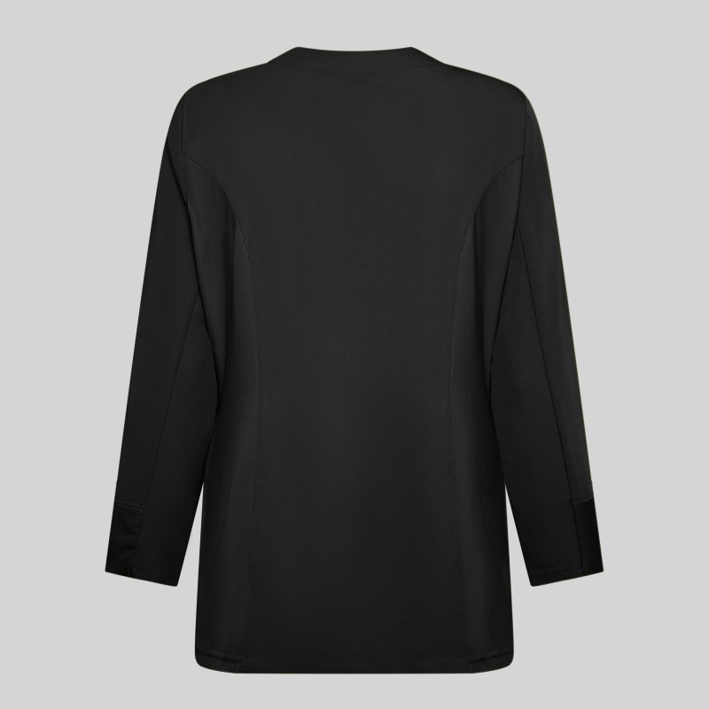 Blusa Mujer Abierta M/L Marina | Union Workwear