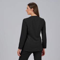 Blusa Mujer Abierta M/L Marina | Union Workwear