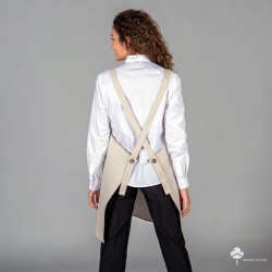 Delantal Con Peto Tejido Organico 76X92 Cm | Union Workwear