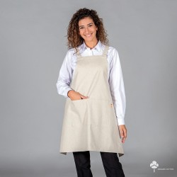 Delantal Con Peto Tejido Organico 76X92 Cm | Union Workwear