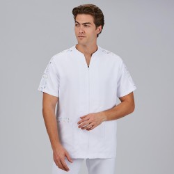 Blusa Hombre Cuello Chimenea M/C Liam | Union Workwear