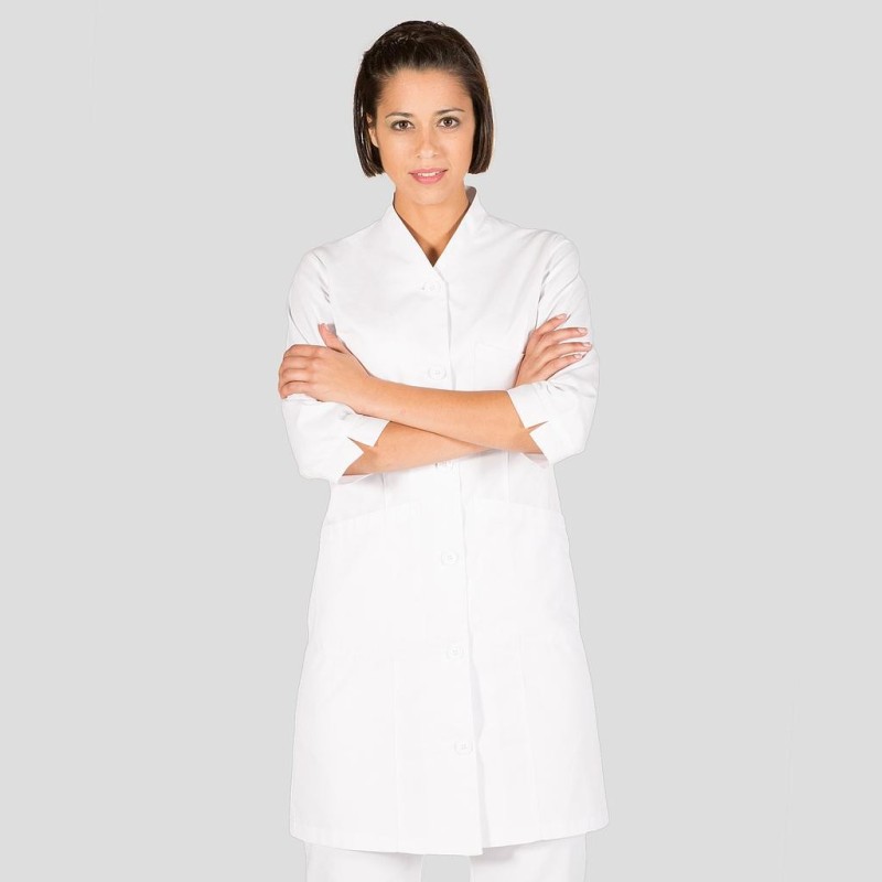 Bata Mujer Laura Manga 3/4 | Union Workwear