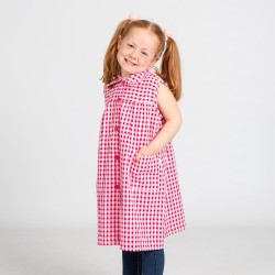 Babi Sin Manga Vichy Bambula | Union Workwear