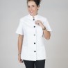 Blusa Mujer Cuello Mao M/Corta | Union Workwear