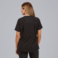 Blusa Mujer Fruncido Espalda M/C Elira | Union Workwear