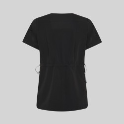 Blusa Mujer Fruncido Espalda M/C Elira | Union Workwear