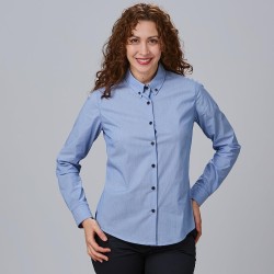 Camisa Mujer Raya Fabiola | Union Workwear