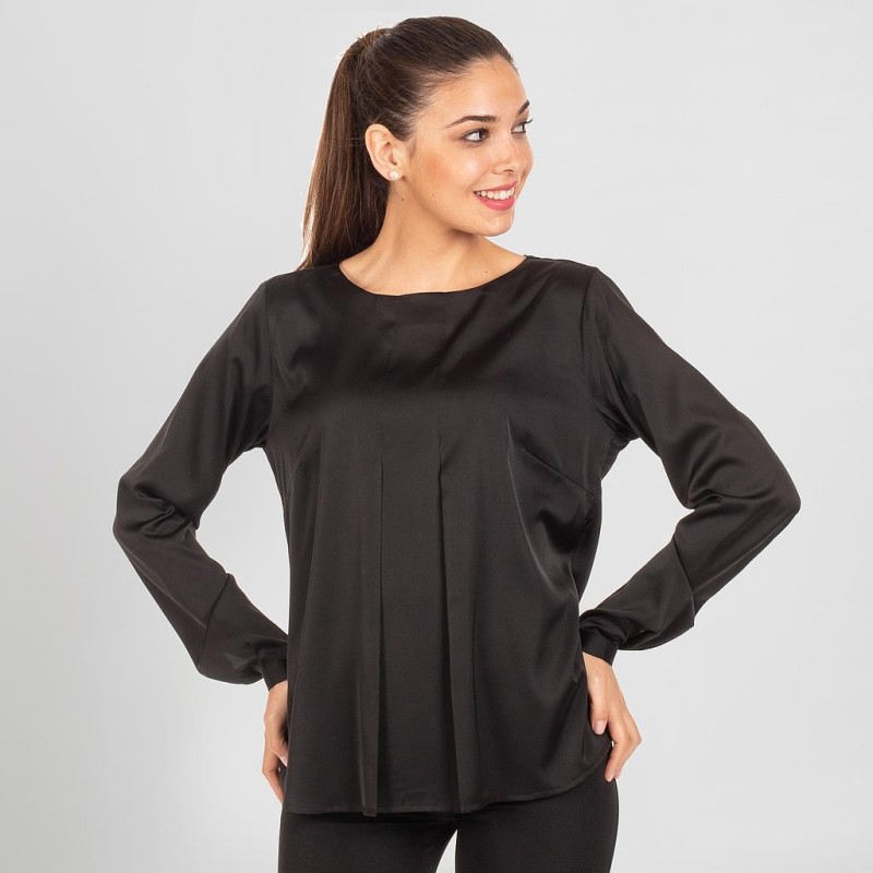 Blusa Mujer Saten Telma | Union Workwear