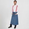Delantal Sin Peto 2 Bolsillos Tejano Grueso 90X105 Cm | Union Workwear
