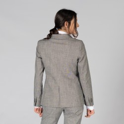 Americana Mujer 2 Botones Cheviot | Union Workwear