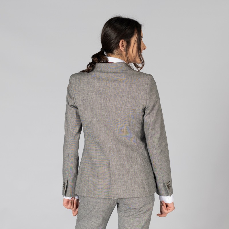 Americana Mujer 2 Botones Cheviot | Union Workwear