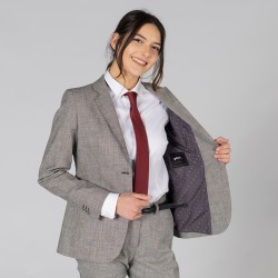Americana Mujer 2 Botones Cheviot | Union Workwear