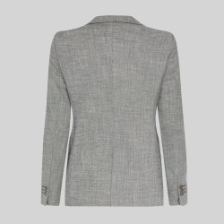 Americana Mujer 2 Botones Cheviot | Union Workwear