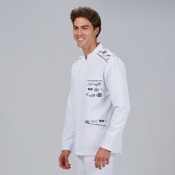 Blusa Hombre Cuello Mao M/L Jacob | Union Workwear