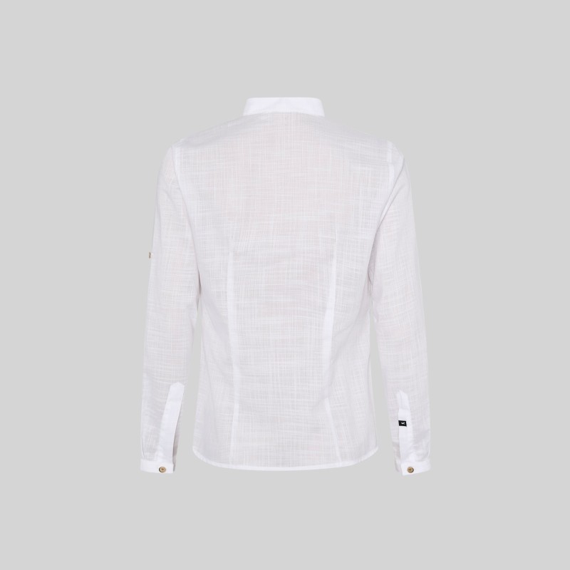 Camisa Mujer Falso Lino Flora | Union Workwear