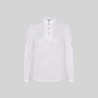 Camisa Mujer Falso Lino Flora | Union Workwear
