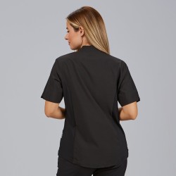 Blusa Mujer Cremallera Escote M/C Mara | Union Workwear