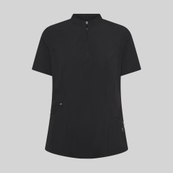 Blusa Mujer Cremallera Escote M/C Mara | Union Workwear