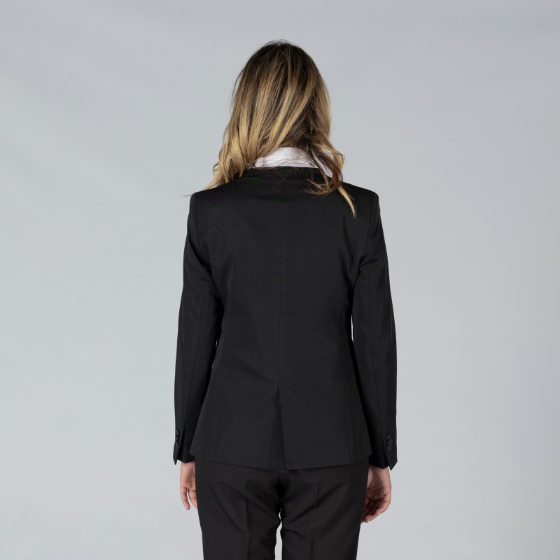 Americana Mujer Con Cremallera Cuello Chimenea Trivial | Union Workwear