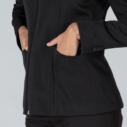 Americana Mujer Con Cremallera Cuello Chimenea Trivial | Union Workwear