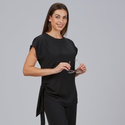 Blusa Mujer Drapeado Aroa | Union Workwear