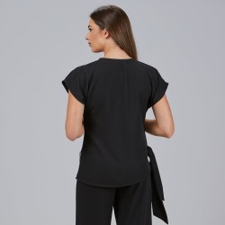 Blusa Mujer Drapeado Aroa | Union Workwear